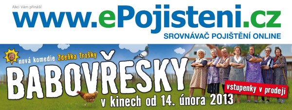 ePojisteni.cz je partnerem nového českého filmu Babovřesky Podporujeme nový český film Babovřesky