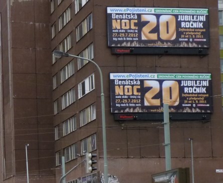 bigboard ePojisteni Benátská noc bigboard ePojisteni Benátská noc